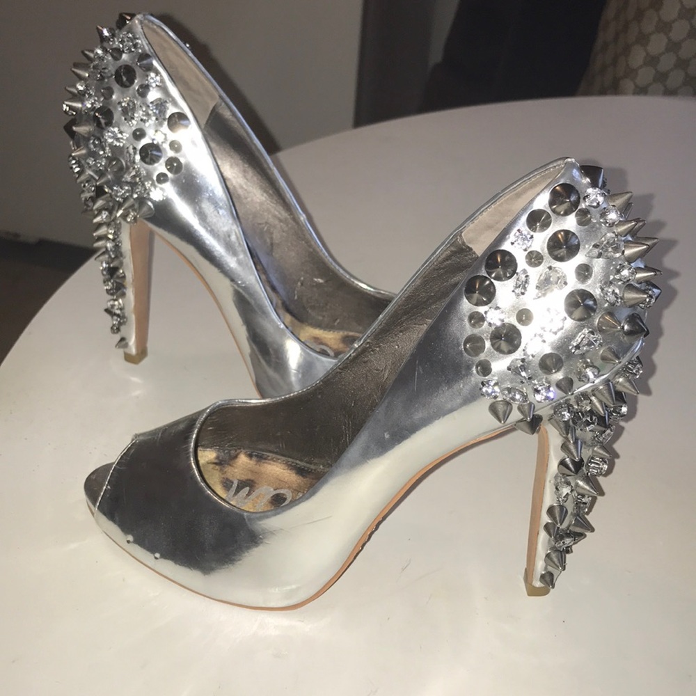 Sam Edelman Peep toe Pumps - Picture 6 of 8